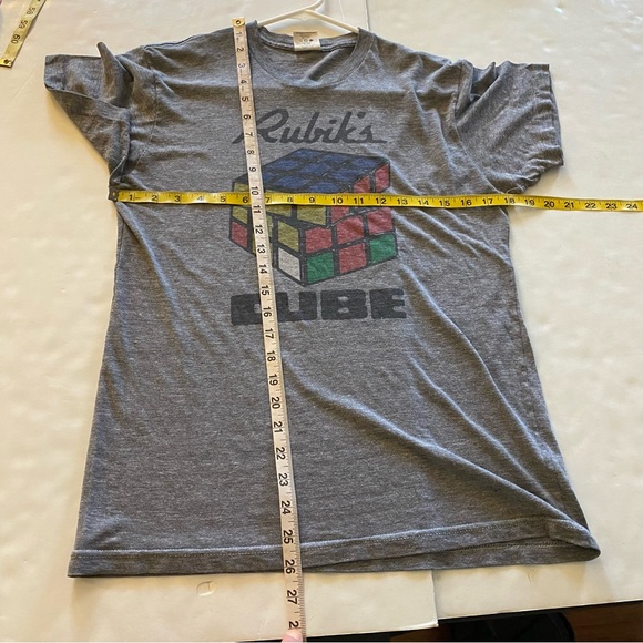 Homage Rubiks Cube Tee Mens Medium Small Unisex Retro Single Stitch Made In USA - Picture 11 of 14
